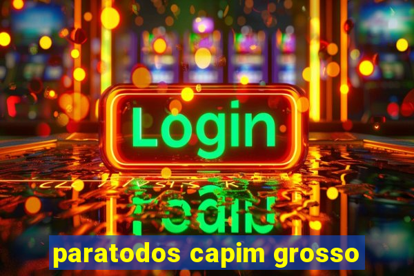 paratodos capim grosso