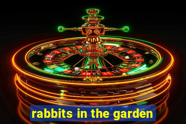 rabbits in the garden