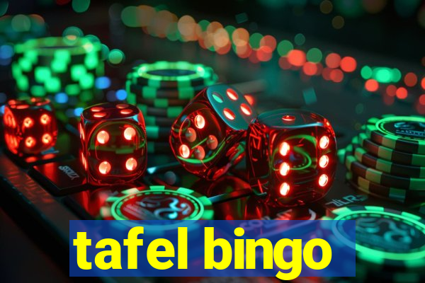 tafel bingo