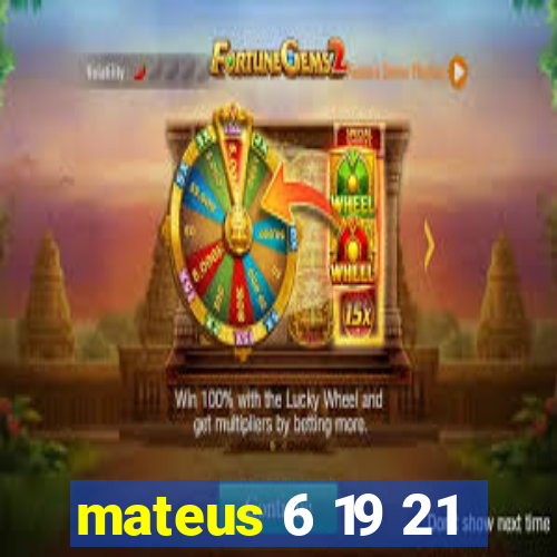 mateus 6 19 21