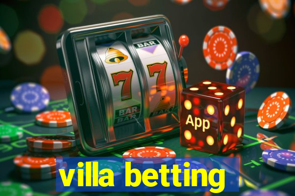 villa betting