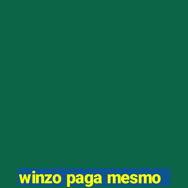 winzo paga mesmo