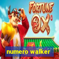 numero walker