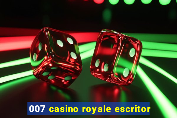 007 casino royale escritor