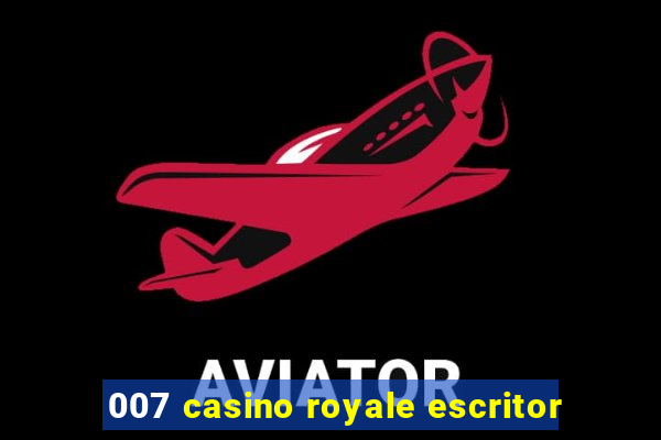 007 casino royale escritor