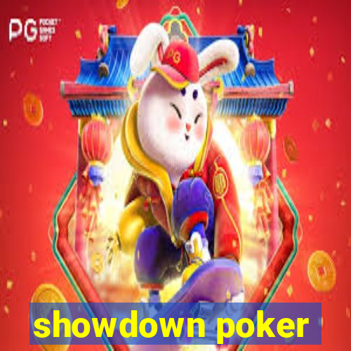 showdown poker