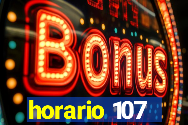 horario 107