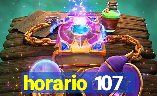 horario 107