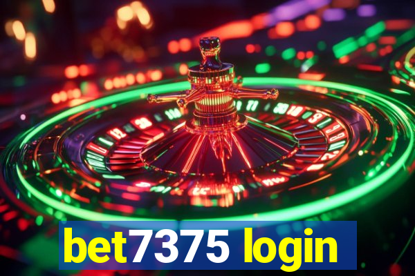 bet7375 login