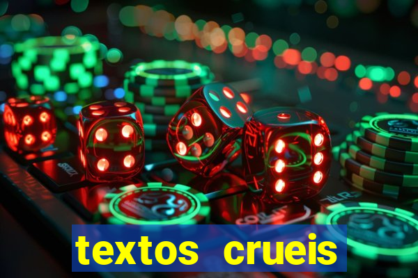 textos crueis demais pdf