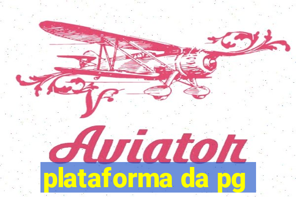 plataforma da pg