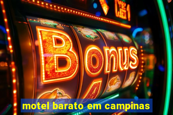 motel barato em campinas