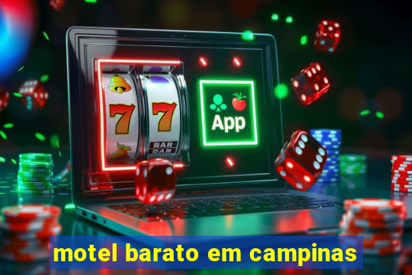 motel barato em campinas