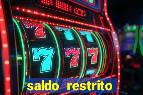 saldo restrito sporting bet