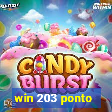 win 203 ponto