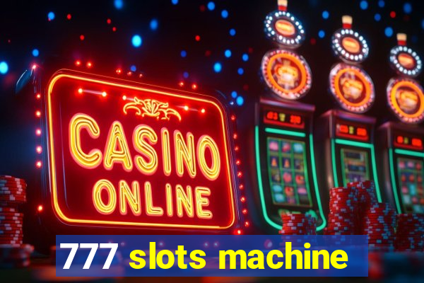 777 slots machine