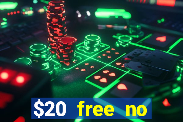 $20 free no deposit casino us