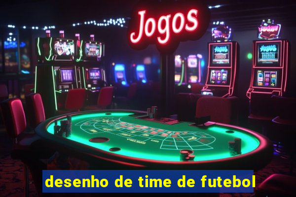 desenho de time de futebol