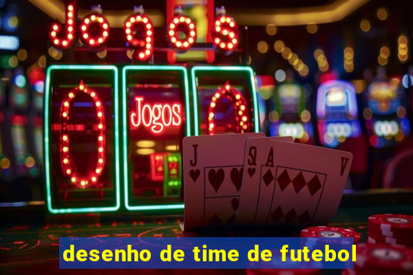 desenho de time de futebol