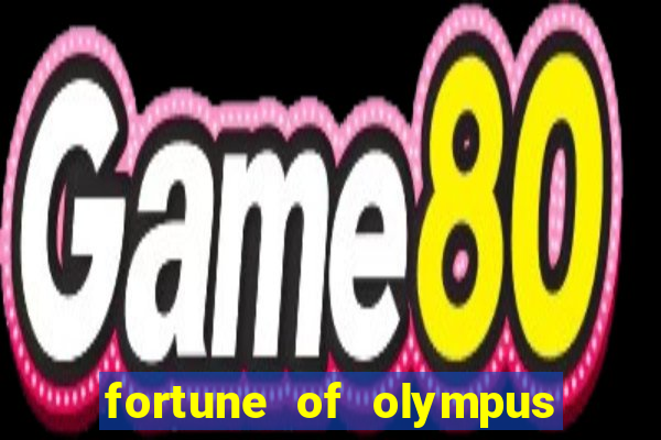 fortune of olympus slot machine