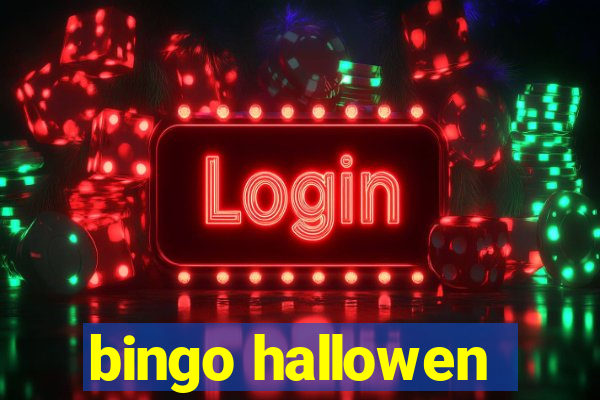 bingo hallowen