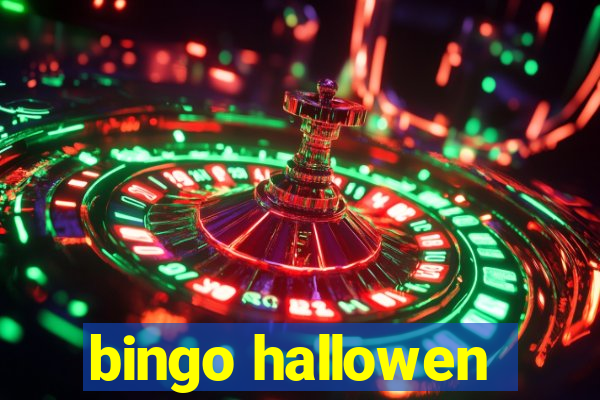 bingo hallowen