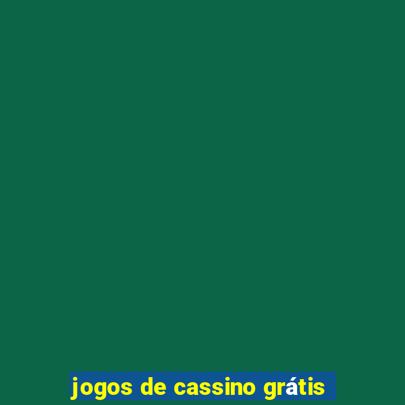 jogos de cassino grátis