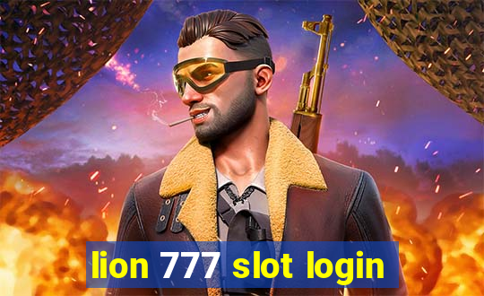 lion 777 slot login