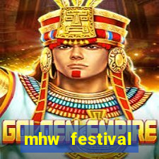 mhw festival schedule 2024