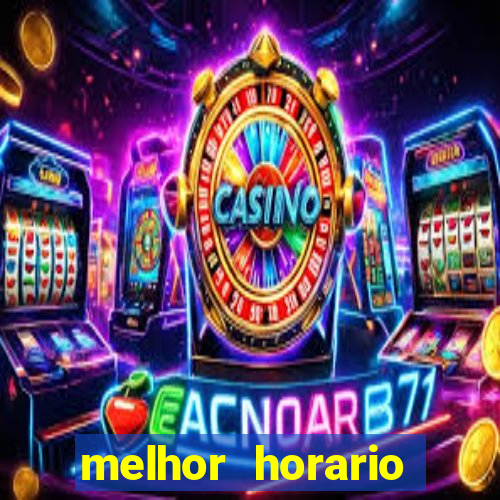 melhor horario jogar fortune mouse