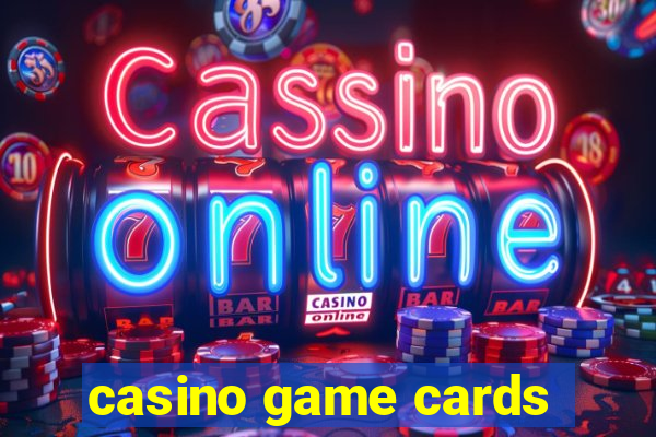 casino game cards