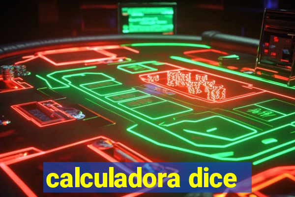 calculadora dice