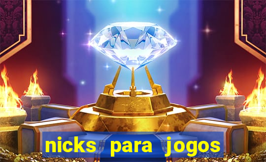 nicks para jogos de tiro