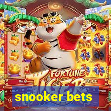 snooker bets