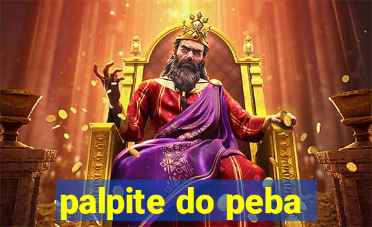 palpite do peba