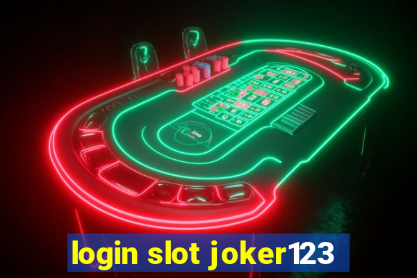 login slot joker123