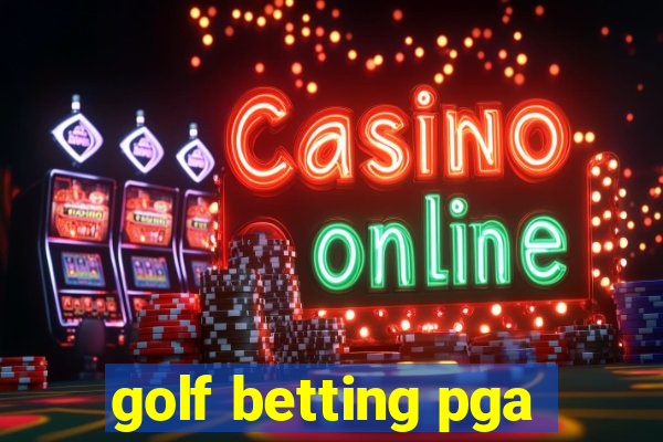 golf betting pga