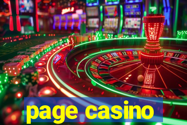 page casino