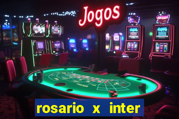 rosario x inter onde assistir