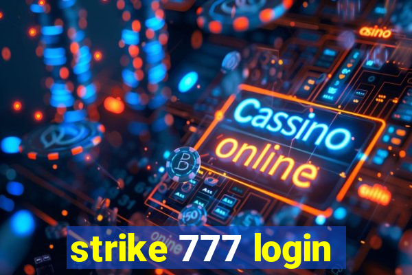 strike 777 login