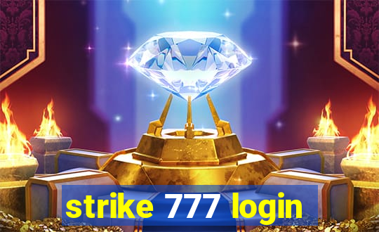 strike 777 login