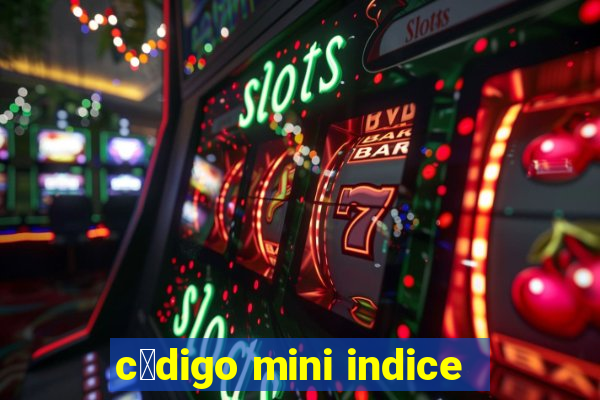 c贸digo mini indice