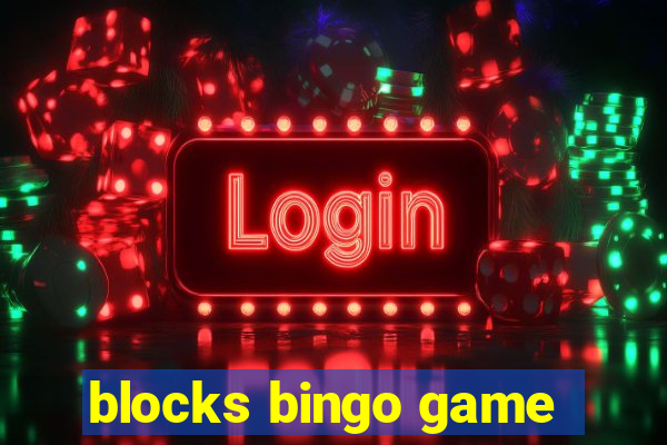 blocks bingo game