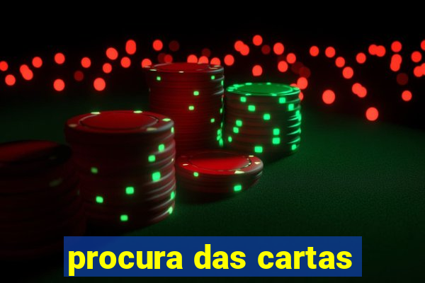 procura das cartas