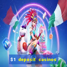 $1 deposit casinos nz players