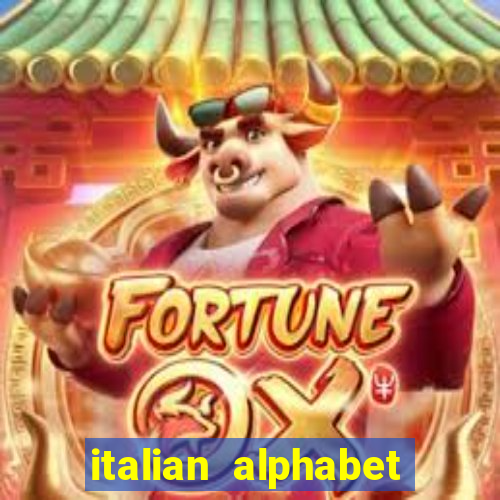 italian alphabet lore a