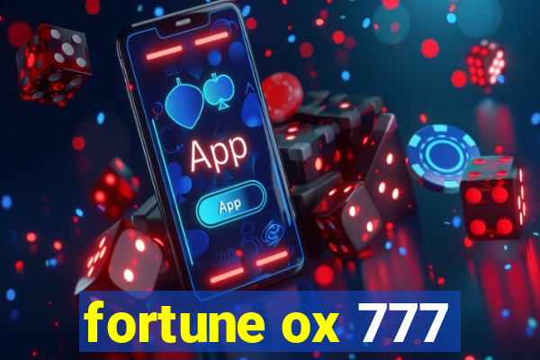 fortune ox 777