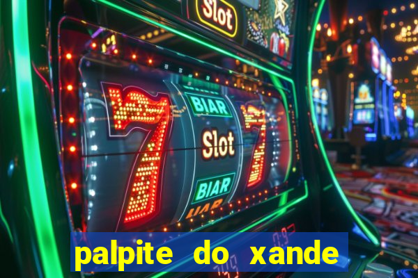 palpite do xande para hoje