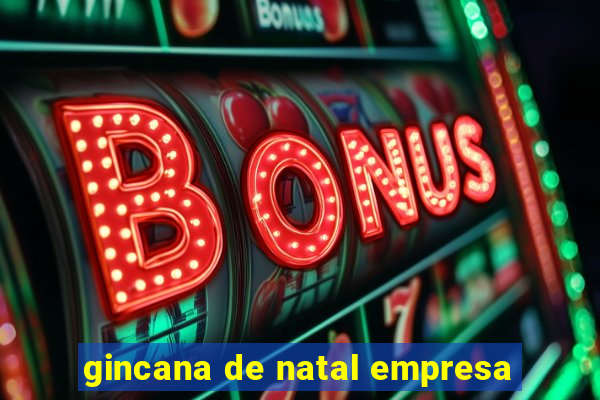 gincana de natal empresa