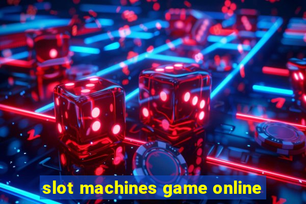 slot machines game online